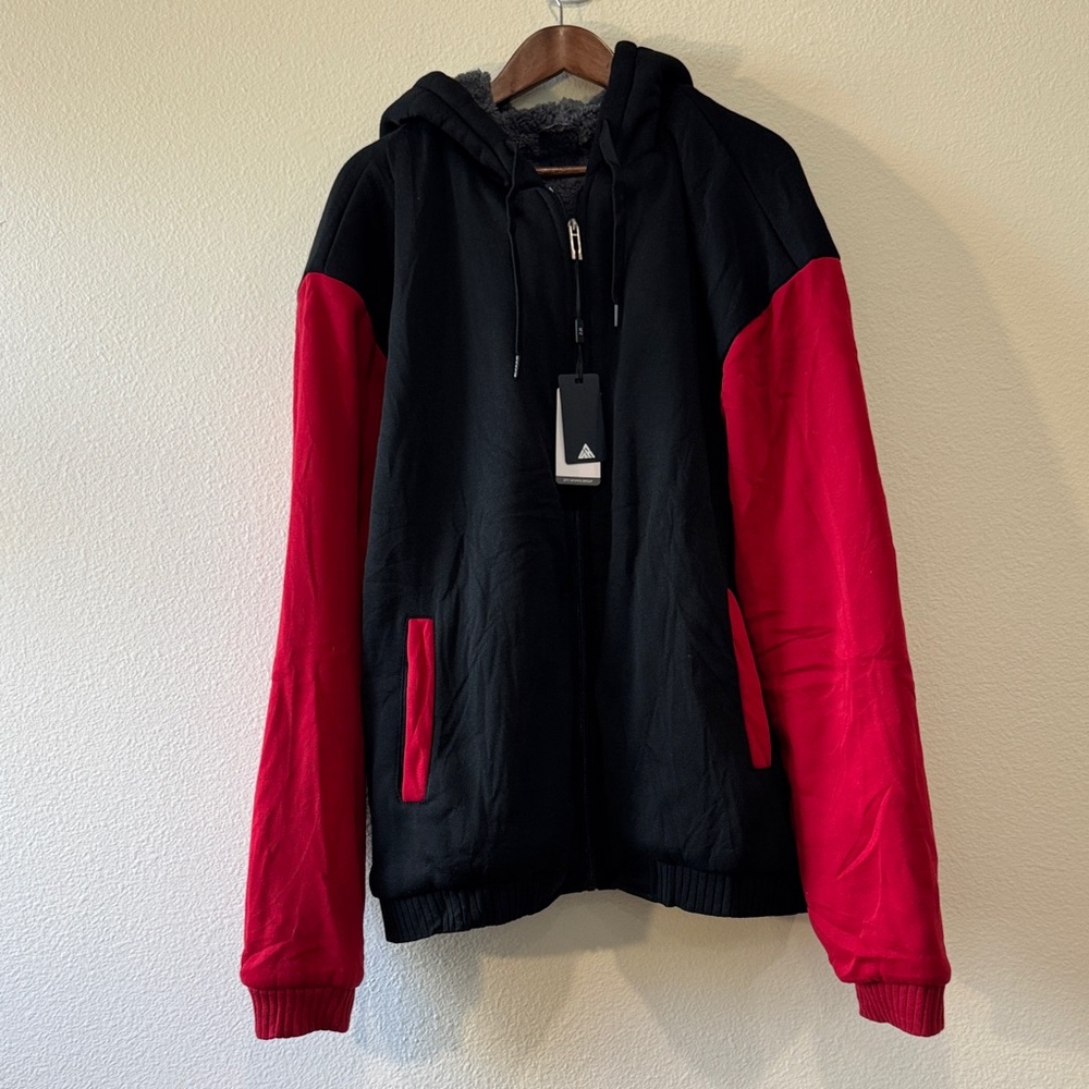 Cozy Sherpa Jacket with Black Brand Tag (3XL)